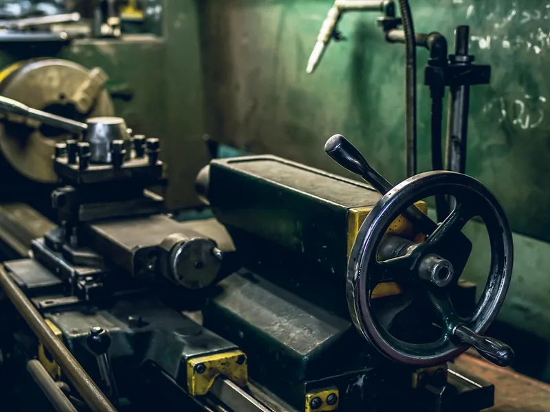Industrial metalworking equipment for custom component manufacturing